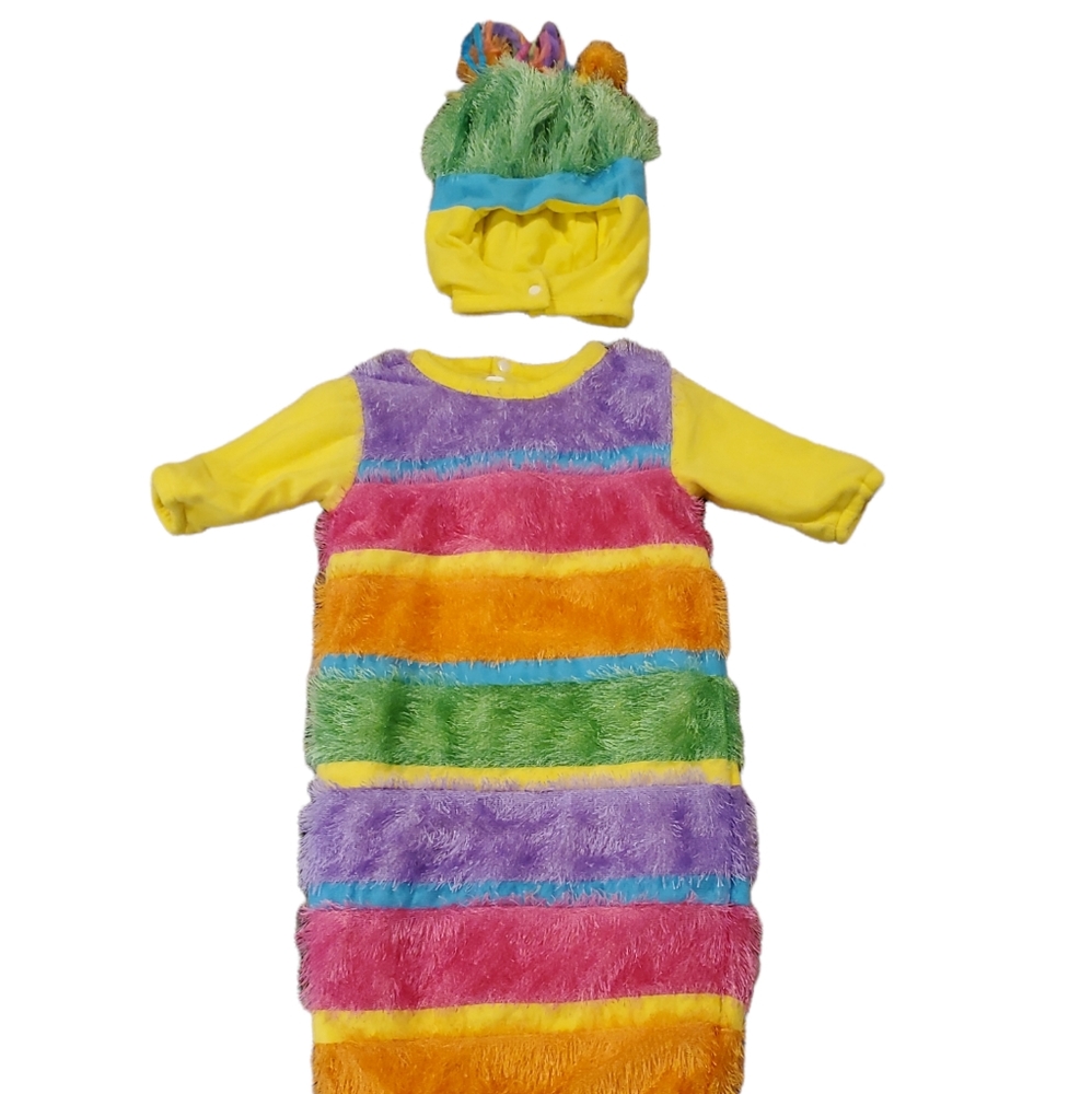 🎉 HP 🎉 Rubies Wiggly Worm Costume Baby 0-3 Months- EUC